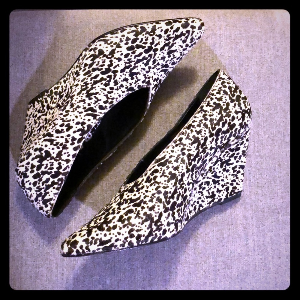 Anthro Pied Juste Navette Wedge